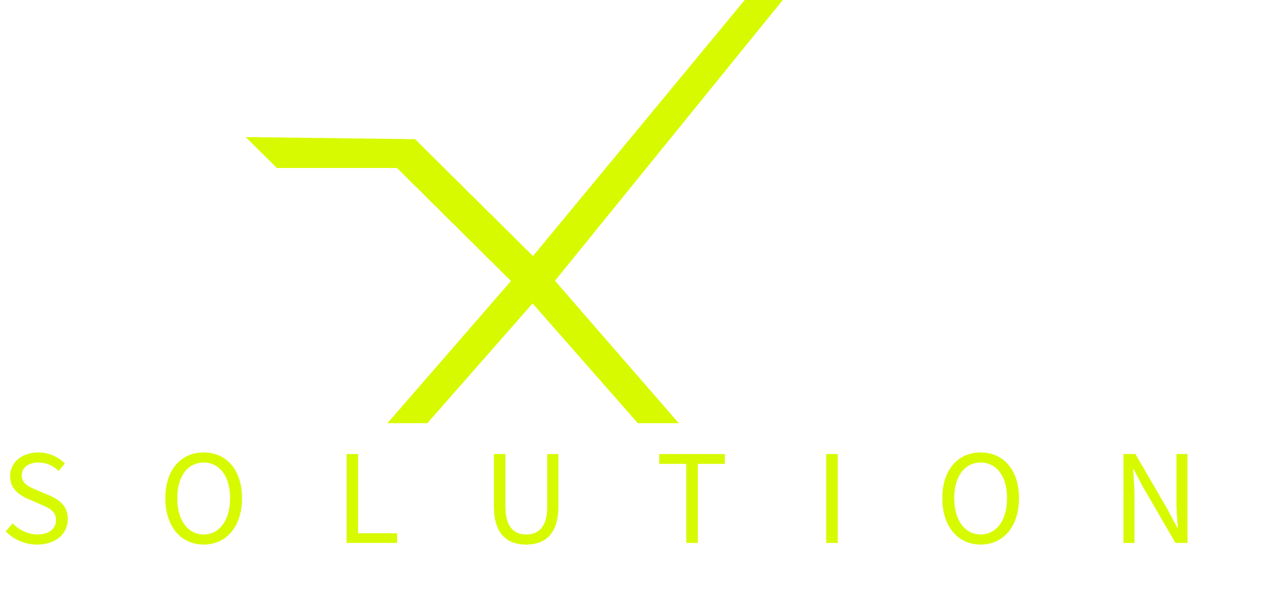 logo del sito dexira, white and lime